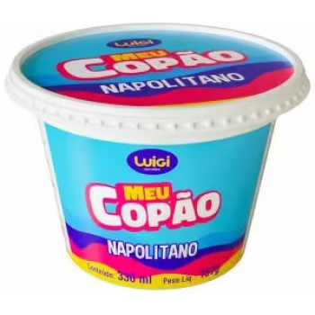 SORVETE LUIGI MEU COPÃO NAPOLITANO 330ML