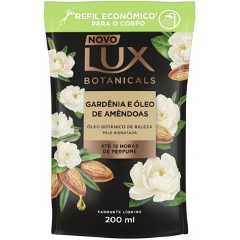 SABONETE LIQUIDO LUX GARDENIA AMENDOAS REFIL 200ML