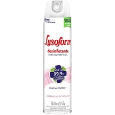 DESINFETANTE LYSOFORM AEROSOL LEMB INFÂNCIA 360ML