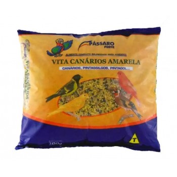 VITAMINA PARA CANARIO PASSARO FORTE 200 GR