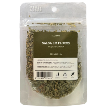 SALSA EM FLOCOS MAKTUB 10G