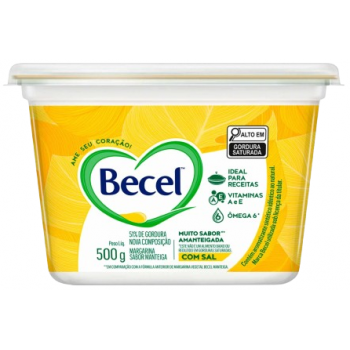 MARGARINA BECEL COM SAL 500 GR