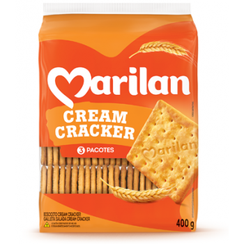 BISCOITO MARILAN CREAM CRACKER 350 GR