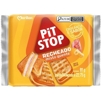 BISCOITO MARILAN PIT STOP RECHEADO MISTO QUENT 91G