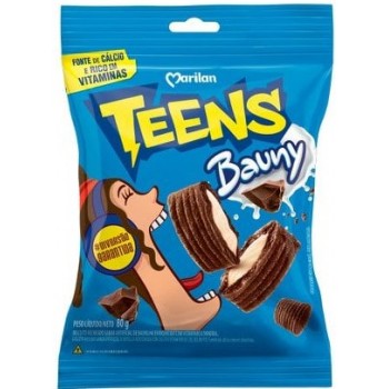 BISCOITO MARILAN TEENS BAUNY 80G