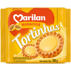 BISCOITO MARILAN TORTINHAS MARACUJÁ 300G BISCOITO MARILAN TORTINHAS MARACUJÁ 300G