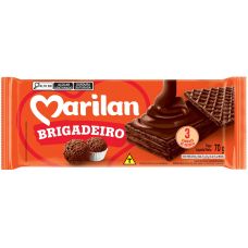 BISCOITO MARILAN WAFER BRIGADEIRO 70G BISCOITO MARILAN WAFER BRIGADEIRO 70G