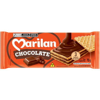 BISCOITO MARILAN WAFER CHOCOLATE 70G