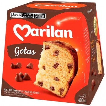 PANETTONE MARILAN GOTAS CHOCOLATE 400 GR