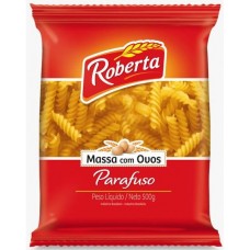 MACARRAO ROBERTA PARAFUSO OVOS 500GR