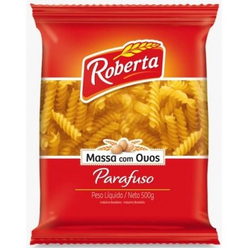 MACARRAO ROBERTA PARAFUSO OVOS 500GR