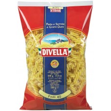 MACARRÃO DIVELLA ITALIANO FUSILI 500 GR