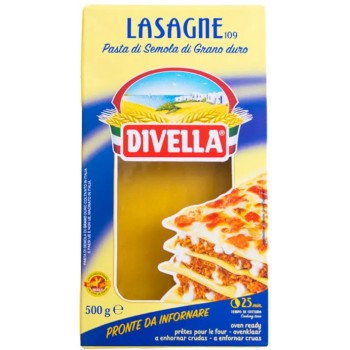 MACARRÃO DIVELLA ITALIANO LASANHA D AO FORNO 500 G