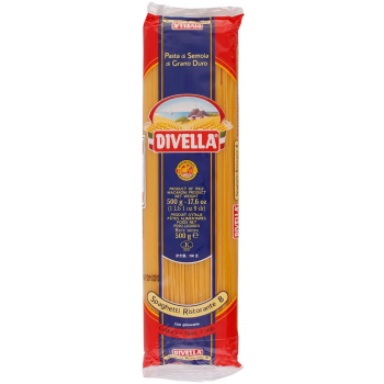 MACARRÃO DIVELLA ITALIANO SPAGHETTI 8 RIST 500 GR