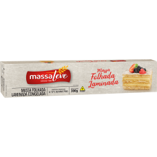 MASSA FOLHADA LAMINADA MASSA LEVE 300G