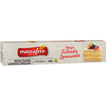 MASSA FOLHADA LAMINADA MASSA LEVE 300G