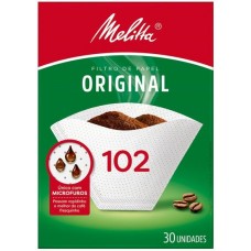 FILTRO PAPEL MELITTA 102 C/30UNIDADES