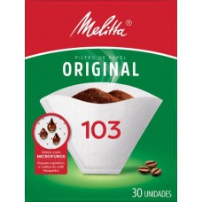 FILTRO PAPEL MELITTA 103 C/30UNIDADES