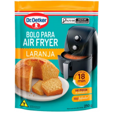 MISTURA BOLO AIR FRYER DR OETKER LARANJA 230G MISTURA BOLO AIR FRYER DR OETKER LARANJA 230G
