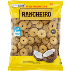 ROSQUINHA RANCHEIRO COCO LV 600G PG 500G