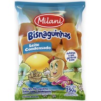 BISNAGUINHA MILANI LEITE CONDENSADO 250G