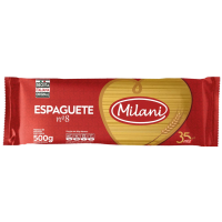 MACARRAO MILANI ESPAGUETE N 8 500G