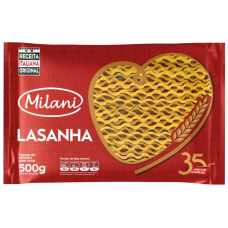 MACARRAO MILANI LASANHA COM OVOS 500G