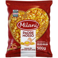 MACARRAO MILANI PADRE NOSSO C/OVOS 500G