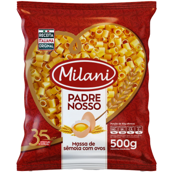 MACARRAO MILANI PADRE NOSSO C/OVOS 500G