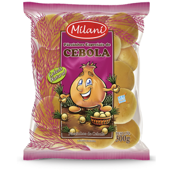 PÃO DE CEBOLA MILANI 300G