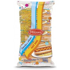 PÃO DE HOT DOG MILANI 500G