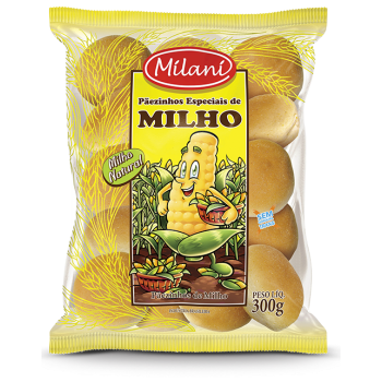 PÃO DE MILHO MILANI 300G