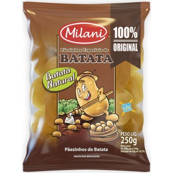 PÃO DE BATATA MILANI 250G