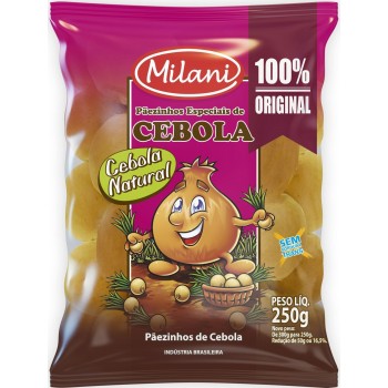 PÃO DE CEBOLA MILANI 250G