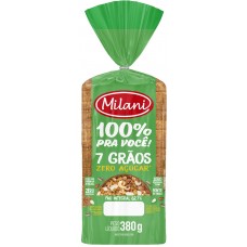 PÃO INTEGRAL LIGHT CEREAIS MILANI 380G