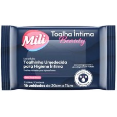 LENÇOS UMEDECIDOS FEMININO MILI PREMIUM C/20 UN