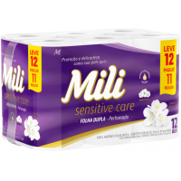 PAPEL HIGIENICO MILI F.DUPLA PERFUMADO C/12UND 30M