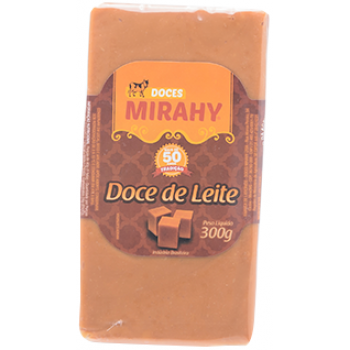 DOCE DE LEITE MIRAHY BARRA 300 GR