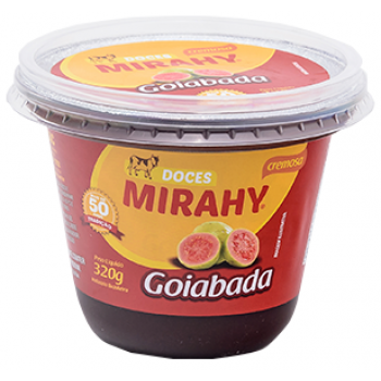 GOIABADA CREMOSA MIRAHY POTE 320G