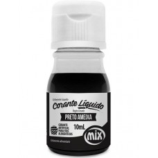 CORANTE LIQUIDO MIX PRETO AMEIXA 10ML