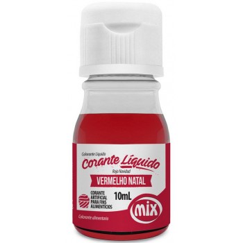CORANTE LIQUIDO MIX VERMELHO NATAL 10ML