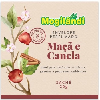 ESSENCIAS AROMATICA MOGILÂNDI MAÇÃ E CANELA 20 GR