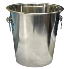 BALDE PARA CHAMPANHE INOX MOLDULAR 22 CM