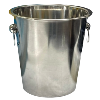 BALDE PARA CHAMPANHE INOX MOLDULAR 22 CM