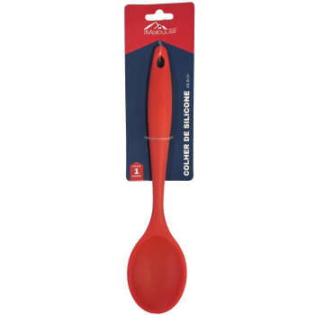 COLHER DE SILICONE MOLDULAR 26.5 X 6 CM