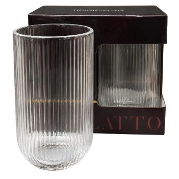 CONJUNTO DE COPOS CANELATTO MOLDULAR 450ML C/4PCS