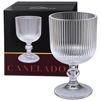 CONJUNTO DE TACAS CANELATTO 380ML MOLDULAR C/4PCS