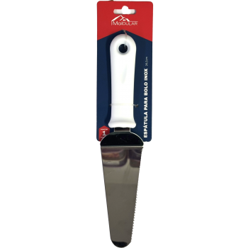 ESPATULA PARA BOLO INOX C/CABO BLACK 26.5CM