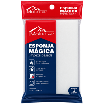 ESPONJA MAGICA MOLDULAR 10  X 7 X 3CM
