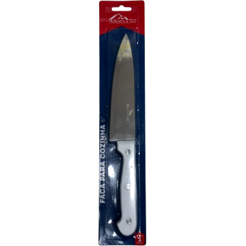 FACA PARA COZINHA CABO BRANCO 6 MOLDULAR